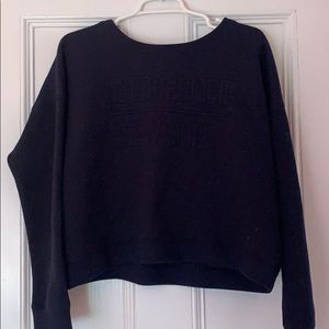 Navy blue Abercrombie & Fitch crew neck